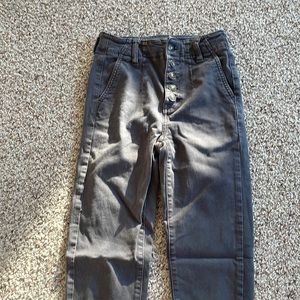 Grey/black jeans size 00